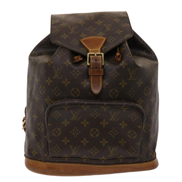 LOUIS VUITTON Monogram Montsouris GM Backpack M51135 LV Auth yk7608 - Picture 13 of 16